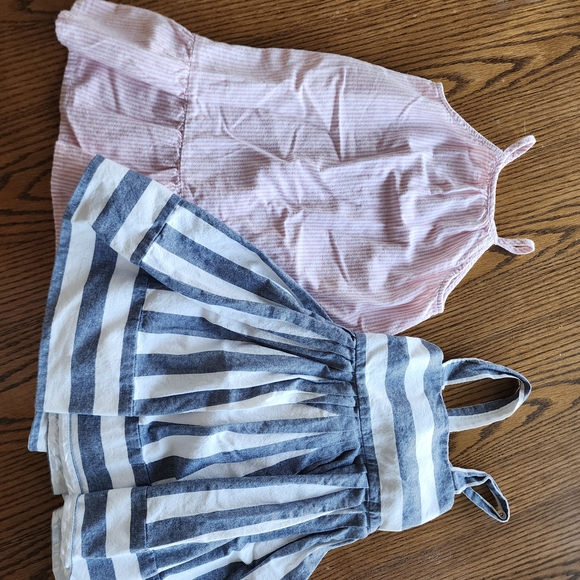 Striped Toddler Girls Dresses - Picture 5 of 12